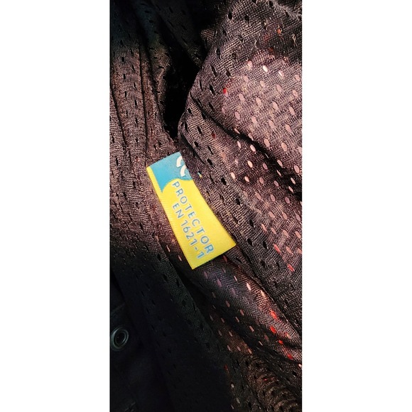 Olympia Moto Sports Mesh Motorcycle Jacket Orange 2XL Padded Cordura EXC - Picture 9 of 16